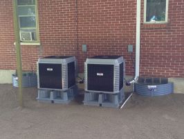 Outdoor HVAC units